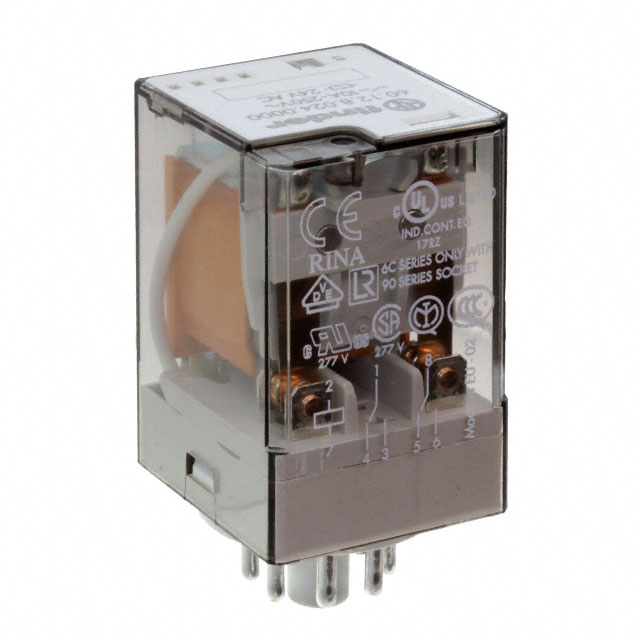 60.12.8.024.0000 Finder Relays, Inc.  Power Relays Over 2 Amps